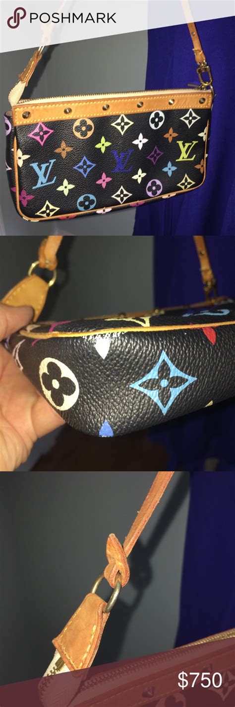 louis vuitton multicolor wristlet|louis vuitton wristlet for women.